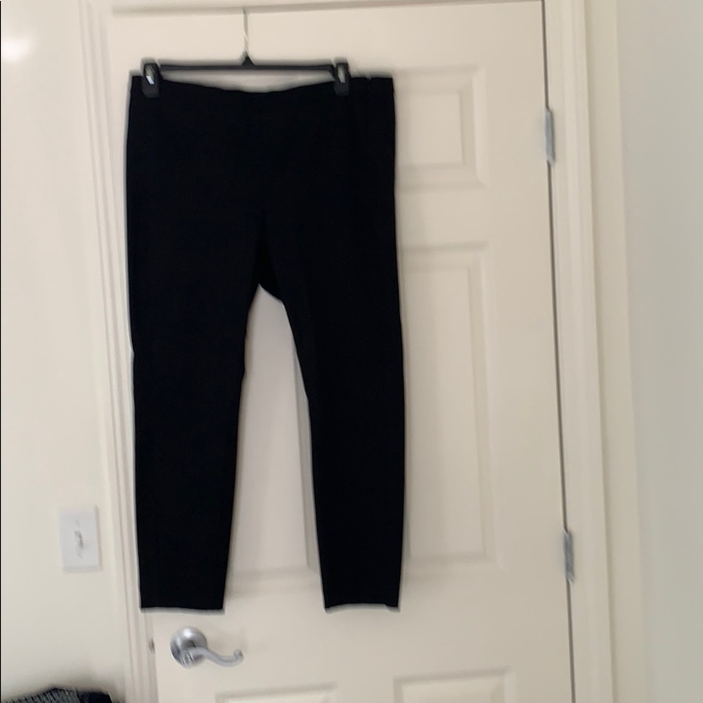 Banana Republic, black, Devon pants